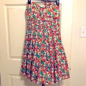 American Rag Strapless Pear Dress